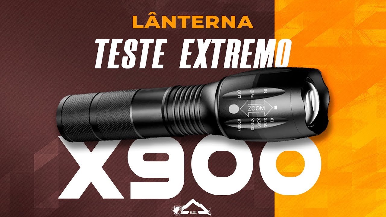 X900 A MELHOR LANTERNA CUSTOM DE 2023!  SERÁ? #acampamento #edc #lanterna #bushcraft