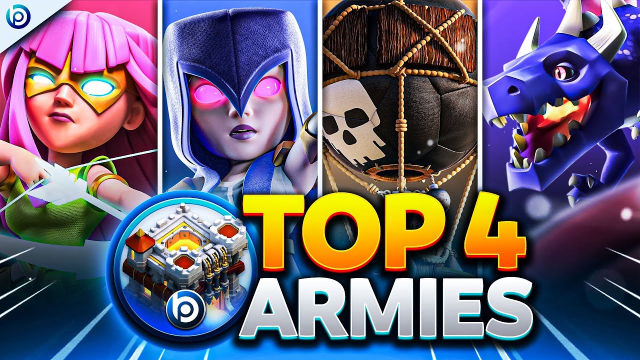 Top 4 Strongest TH11 Armies in Clash of Clans | Easy 3 Star Strategies + Links