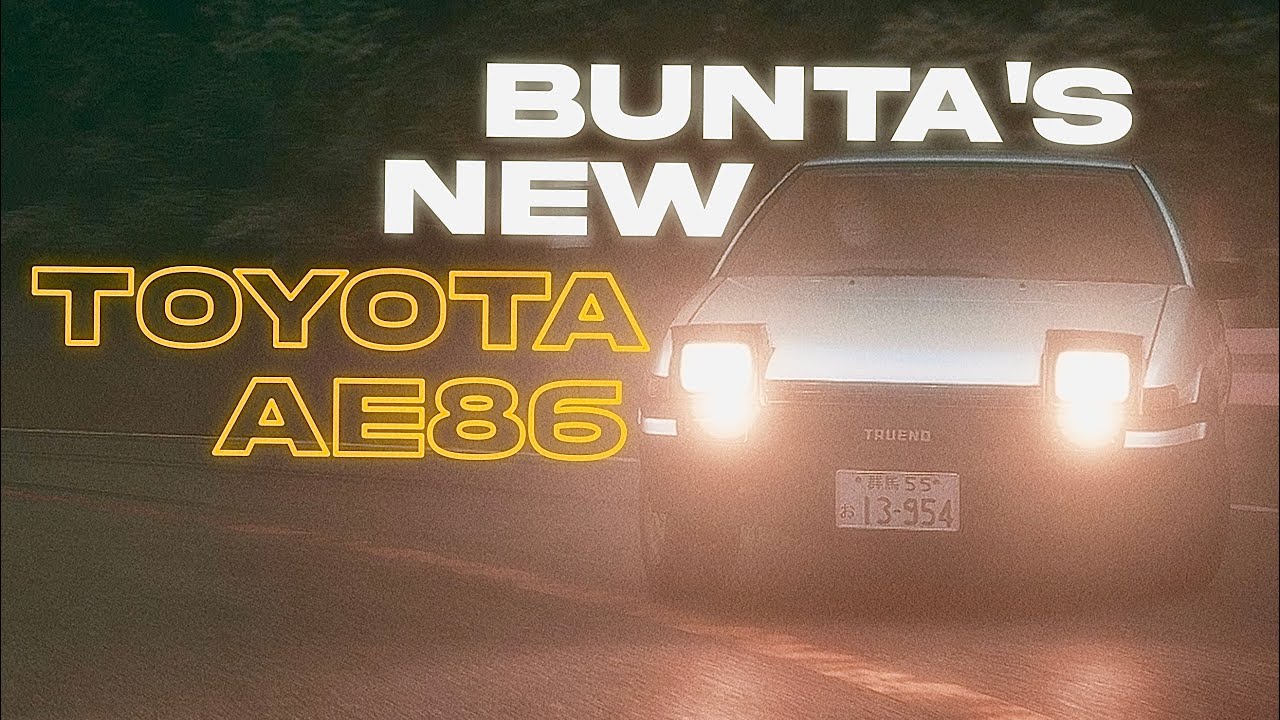 INITIAL D: PREQUEL STAGE - Bunta's New Toyota AE86 (Assetto Corsa)