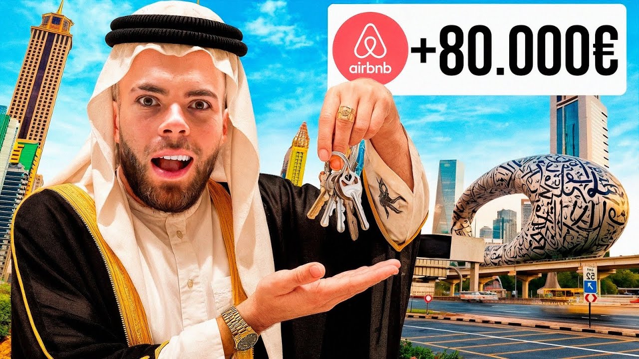 VIAJANDO a DUBAI para COMPRAR mi PRIMER PISO AQUÍ (Este Airbnb Genera 80.000€ al año)