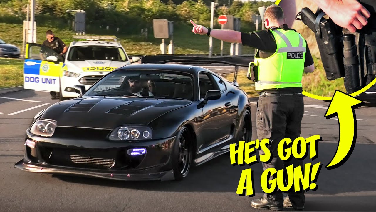 ARMED Police Shut Down ENTIRE M25 Service Station - We WILL Get Arrested!