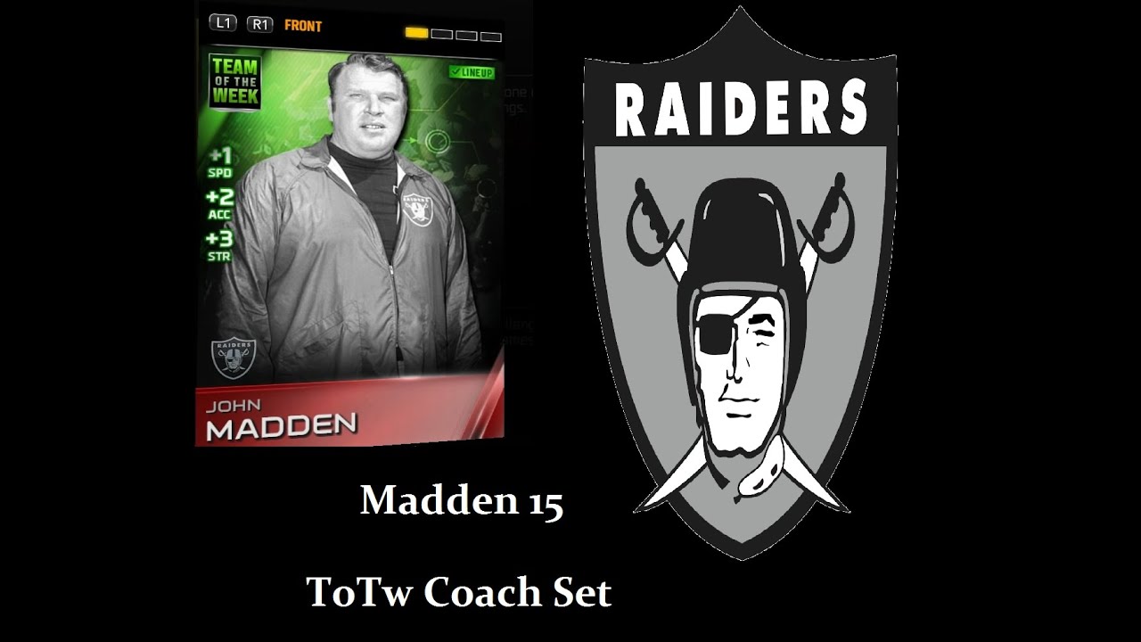 Madden 15 Ultimate Team - John Madden ToTw Master Set Completed - PS4