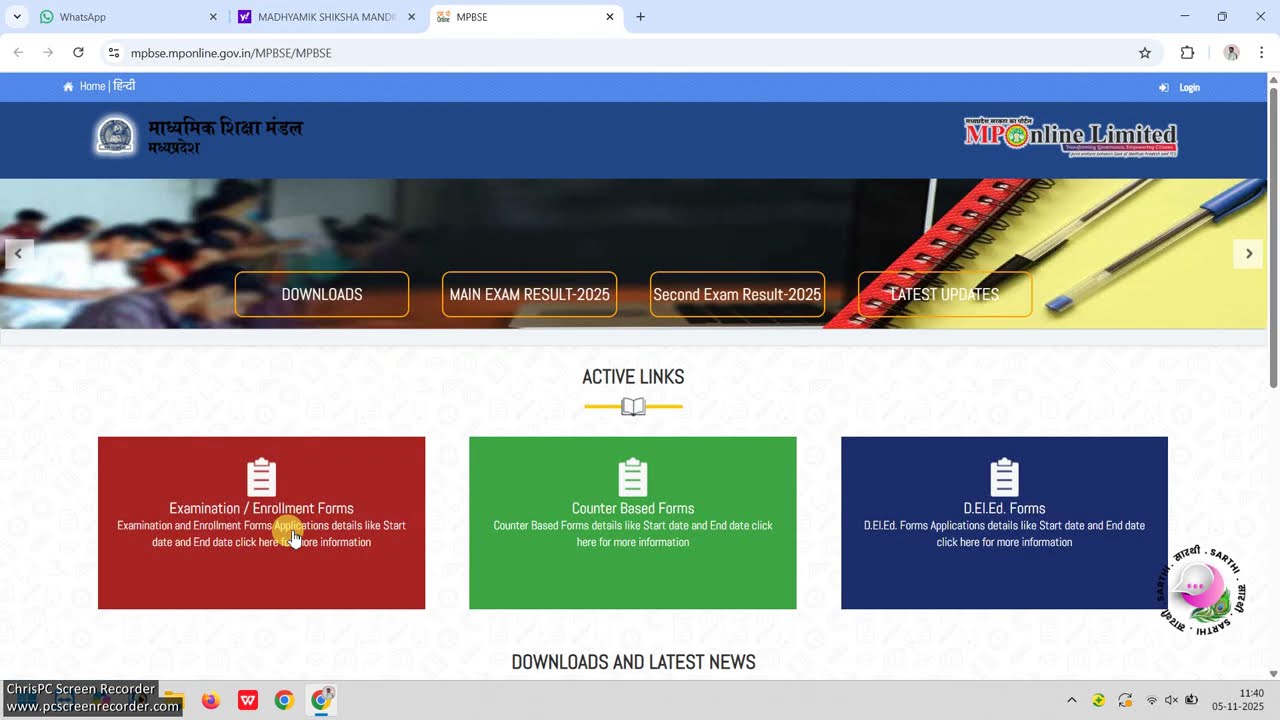 HOW TO DOWNLOAD MPBSE BULK FEES SLIP  #viral #mpbse2025