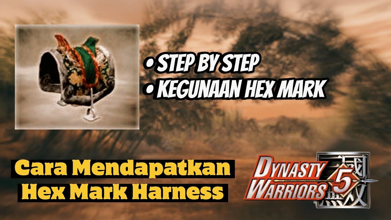 Cara Mendapatkan Hex Mark Harness di Dynasty Warriors 5 PS2 || Fungsi Hex Mark Harness