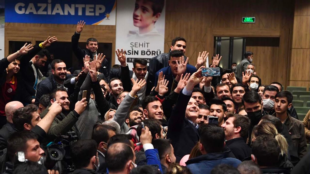 İçişleri Bakanı Sn. Süleyman Soylu, Gaziantep Mahalle Bizim Gençlik Bizim Programı'nda