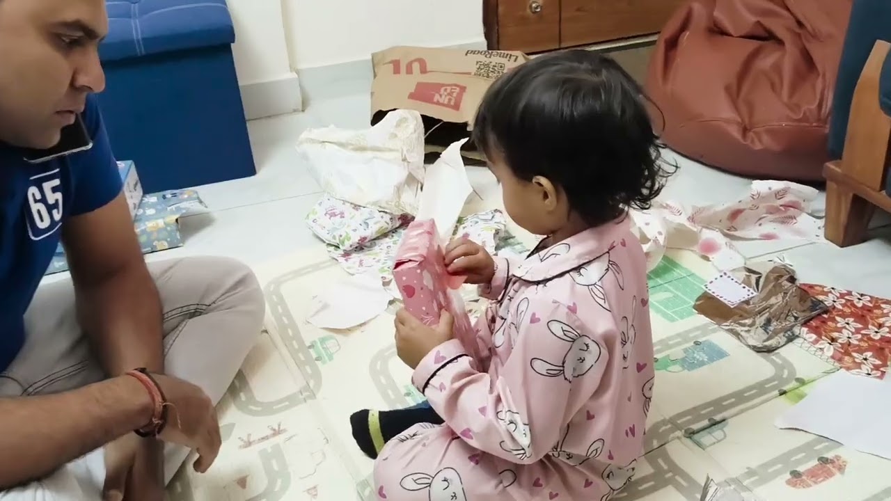 Tisha's 3rd Birthday Gift unboxing video...