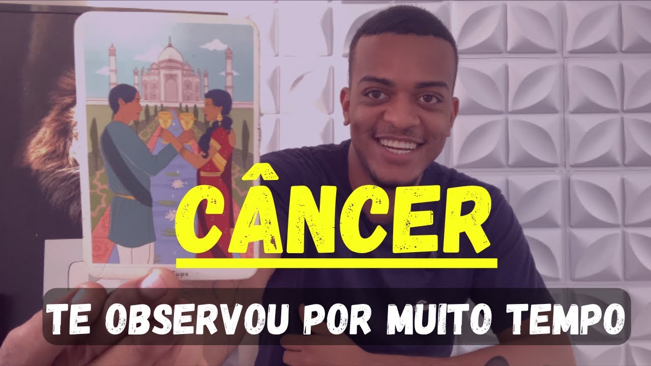 Câncer ♋️ VAI TE DEIXAR EM CHOQUE! DEPOIS DE TANTO TE OBSERVA, FINALMENTE VAI SE REVELAR 