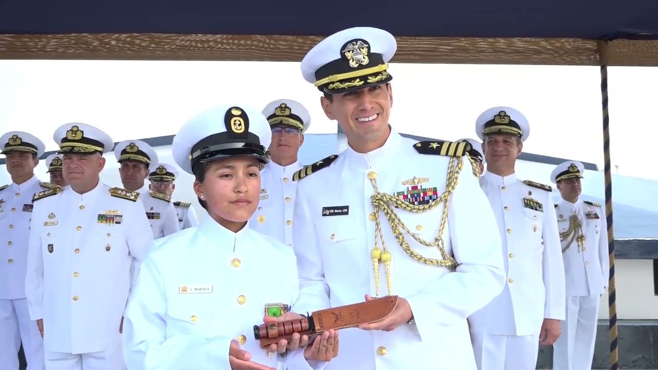 CEREMONIA DE GRADUACIÓN  A OFICIALES DE MAR 3°, PROMOCIÓN 2022-2024 IESTPN - CITEN