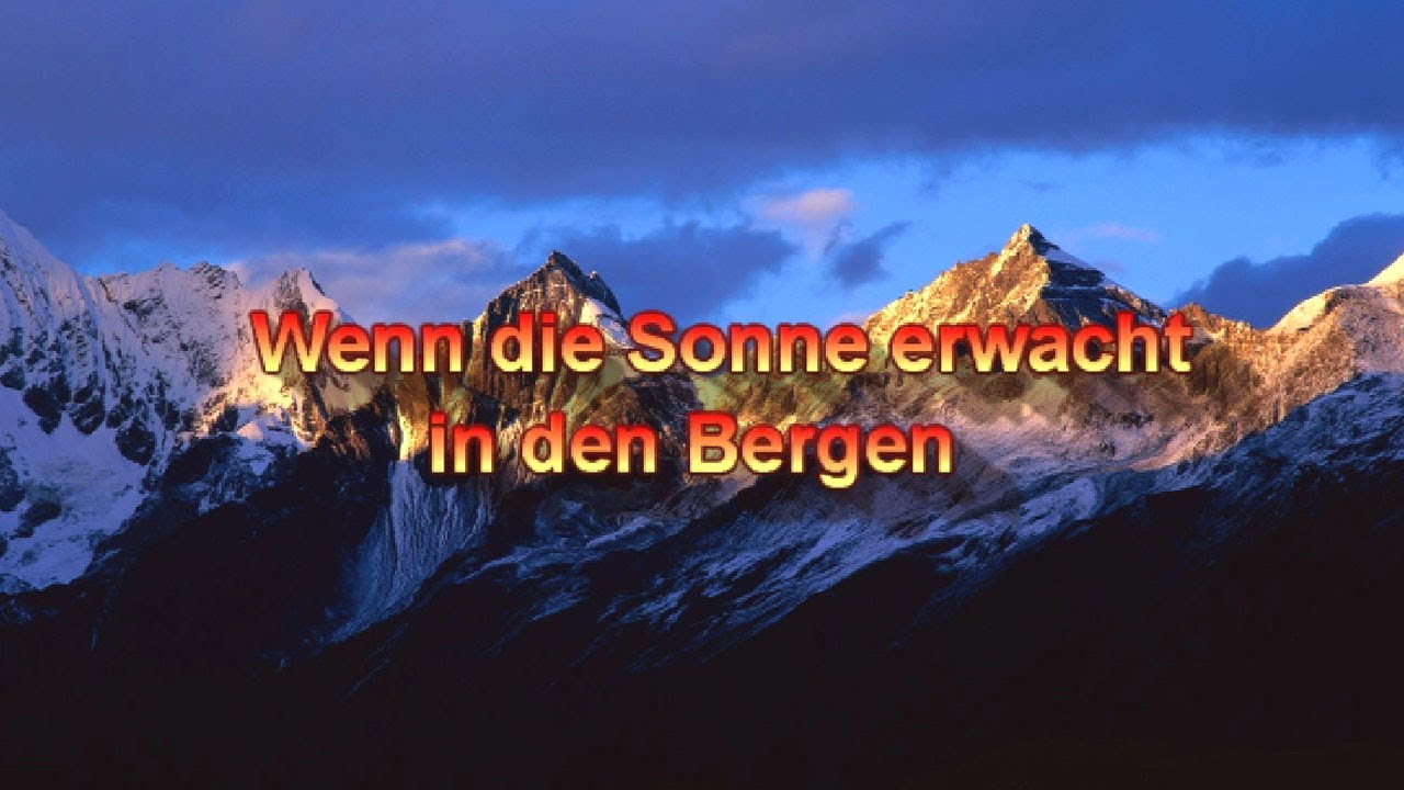 Wenn die Sonne erwacht in den Bergen - Adam & Eve (Keyboard Cover)