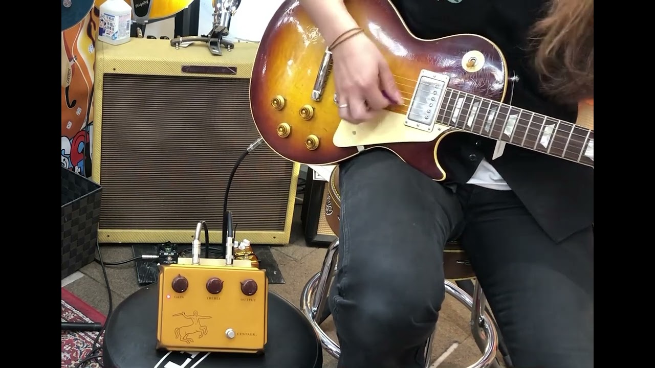 KLON CENTAUR Short Tail Gold Case '2000 USED Tone Check