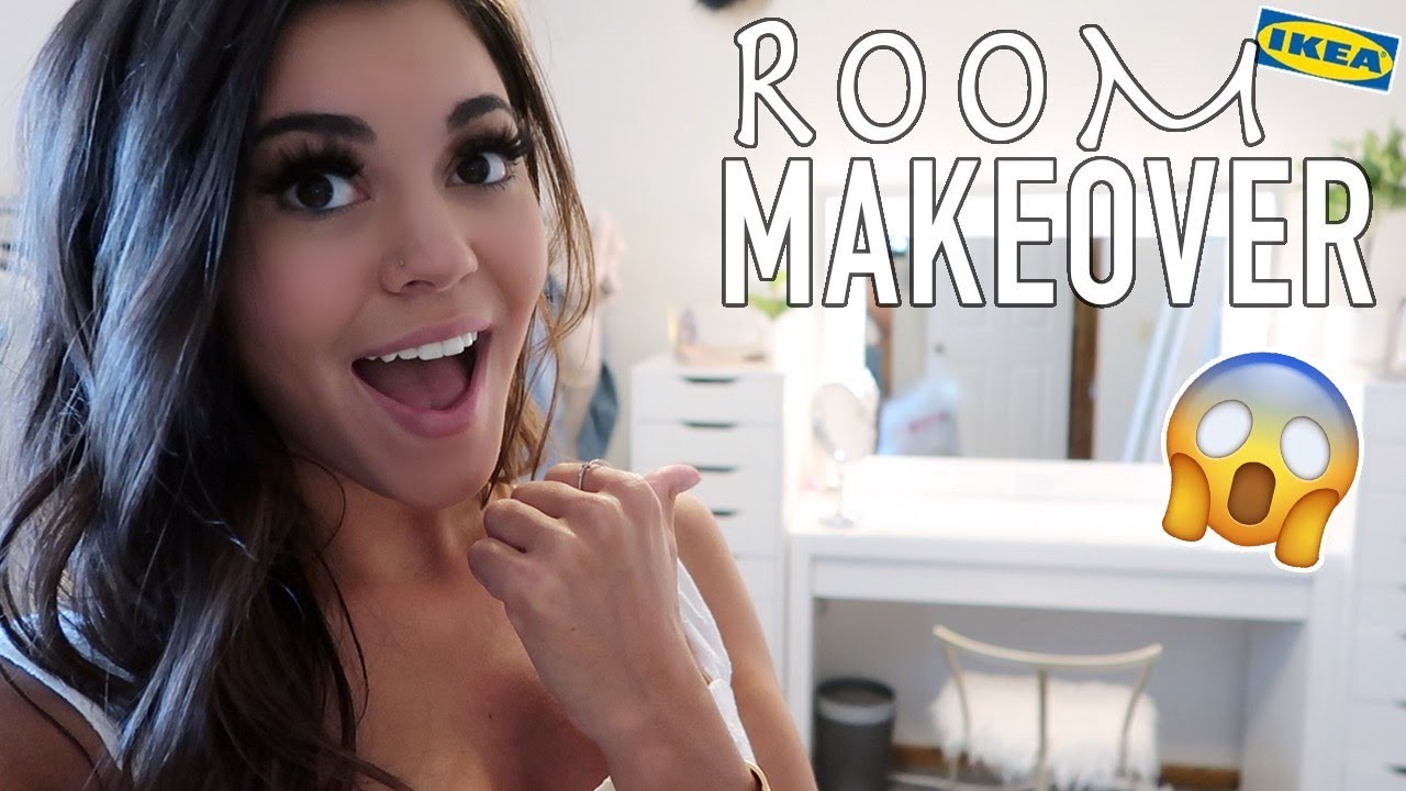 BEAUTY ROOM BIG MAKEOVER!! *Organizing & LIGHT UP VANITY*
