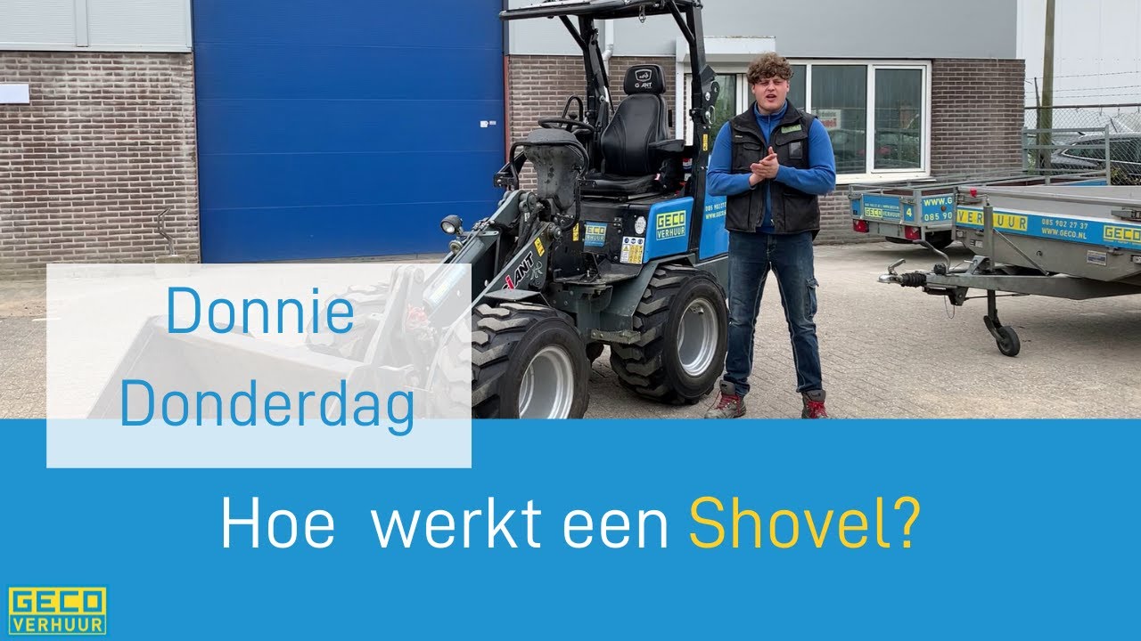 Hoe werkt een Shovel? | Uitleg over Shovel | GECO Verhuur