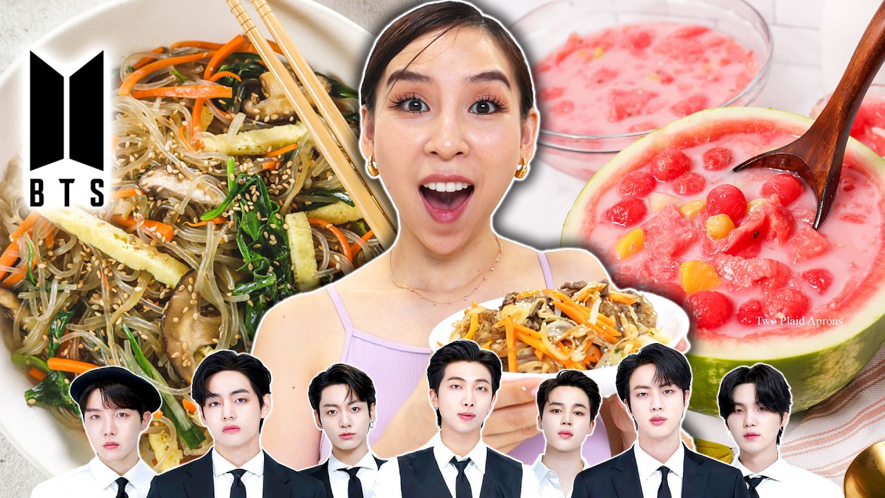 I Tried Korean Recipes by BTS