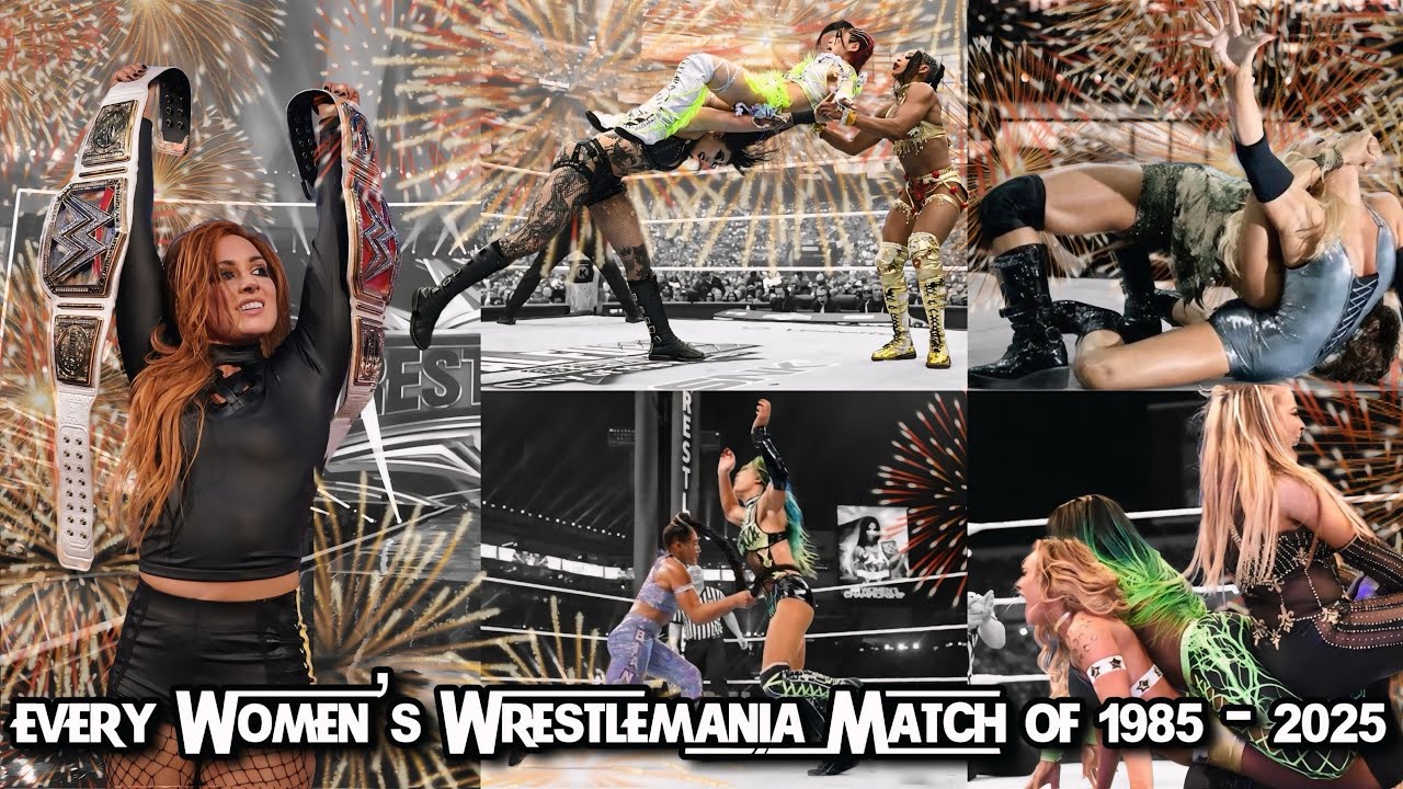 Every WWE Women’s Wrestlemania Match From 1985-2025 