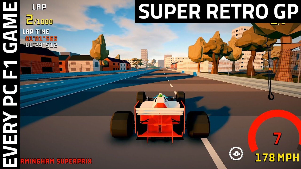 Super Retro GP (2024) - Every PC F1 Game