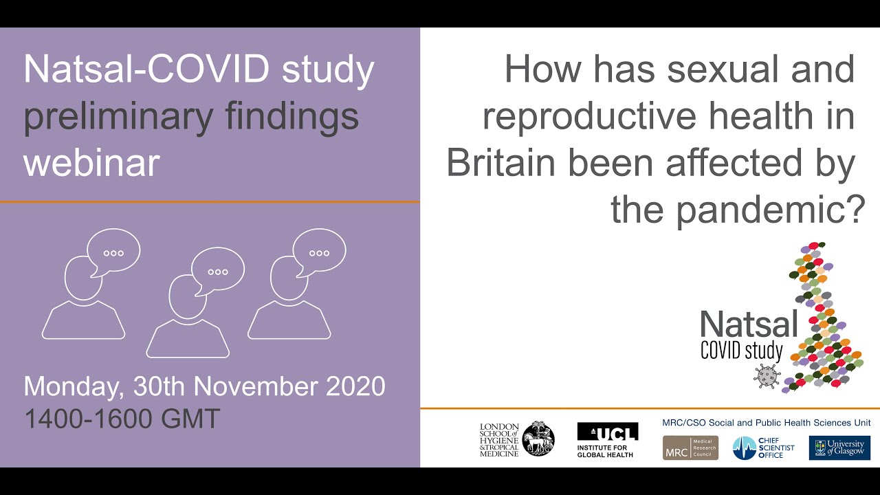 Natsal-COVID study preliminary findings