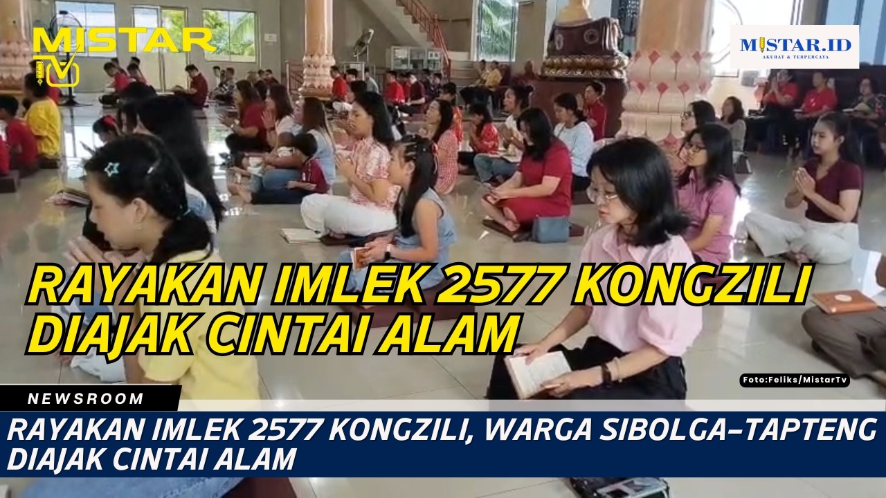 Rayakan Imlek 2577 Kongzili, Warga Sibolga-Tapteng Diajak Cintai Alam