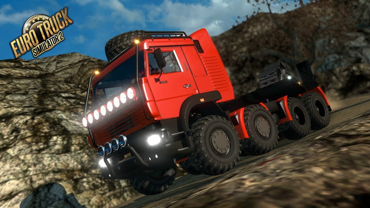 ETS2 | Caminos Extremos | Kamaz 6460 8x8 Puro Poder