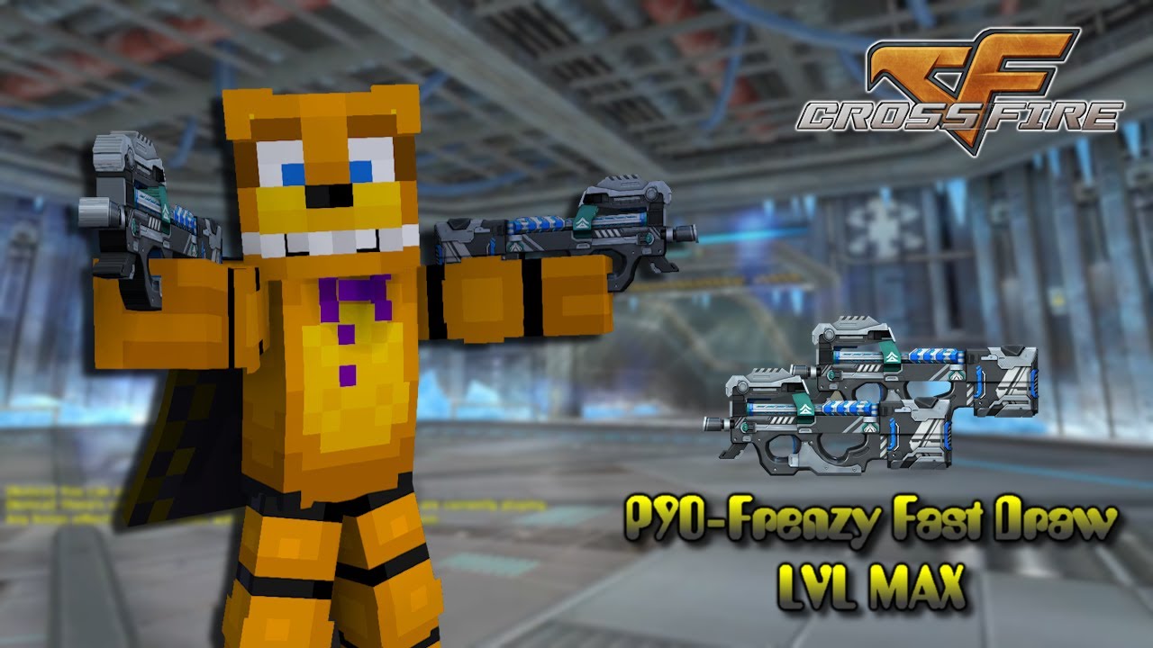 Crossfire West | P90 Frenzy Fast Draw LVL Max Gameplay (ZM3 Deadly Cliff) [18]