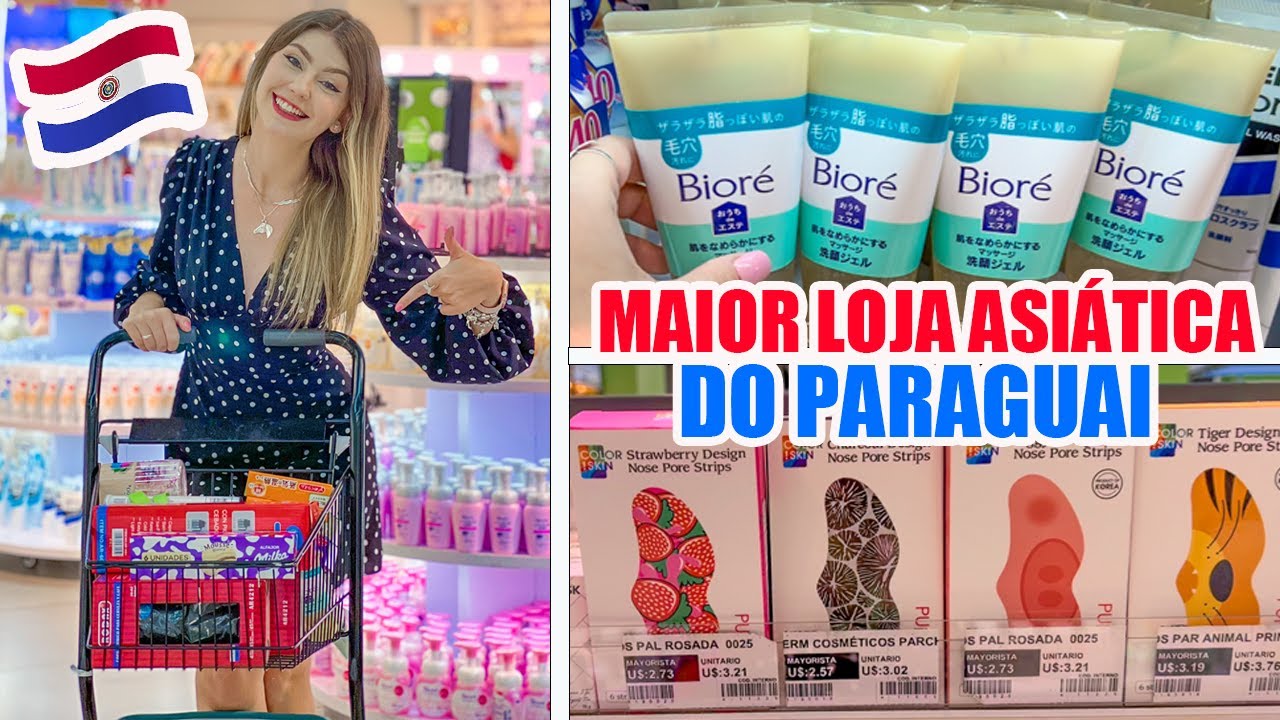 PARAGUAI - TOUR COMPLETO PELA MAIOR LOJA ASIÁTICA - SKINCARE, UTILIDADES, COMIDAS E + - TOKUTOKUYA