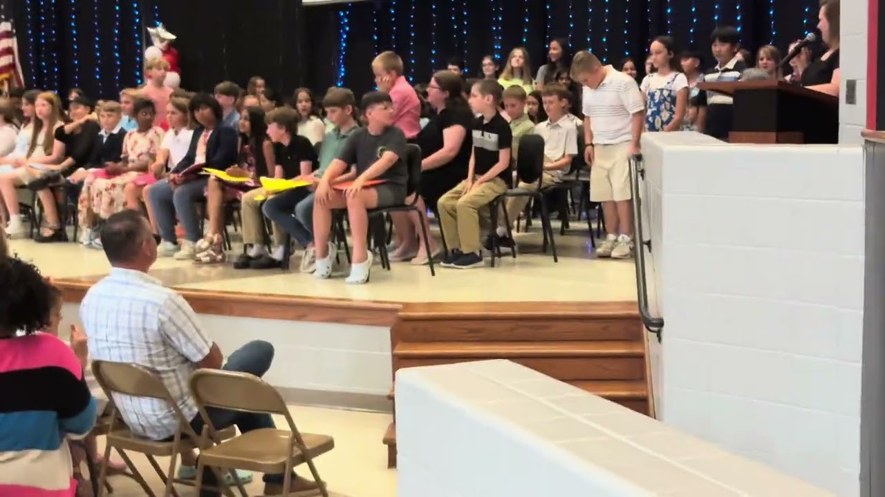 250521 Kyle's graduation ceremony