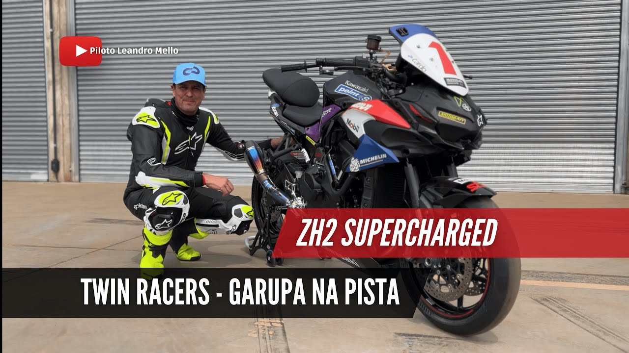 A Twin Racers mais insana de todas | Kawasaki ZH2 Supercharged