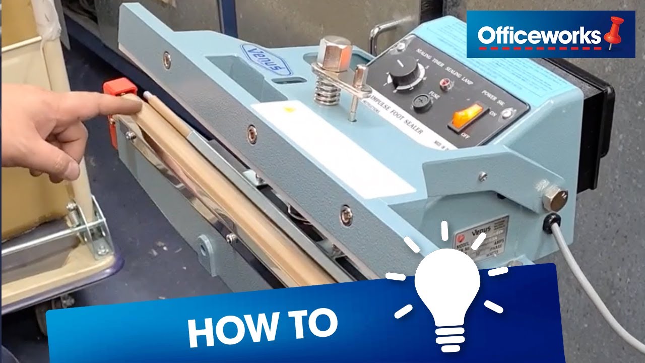 How to Change the Teflon on the Venus Heat Sealer VHIF III 452