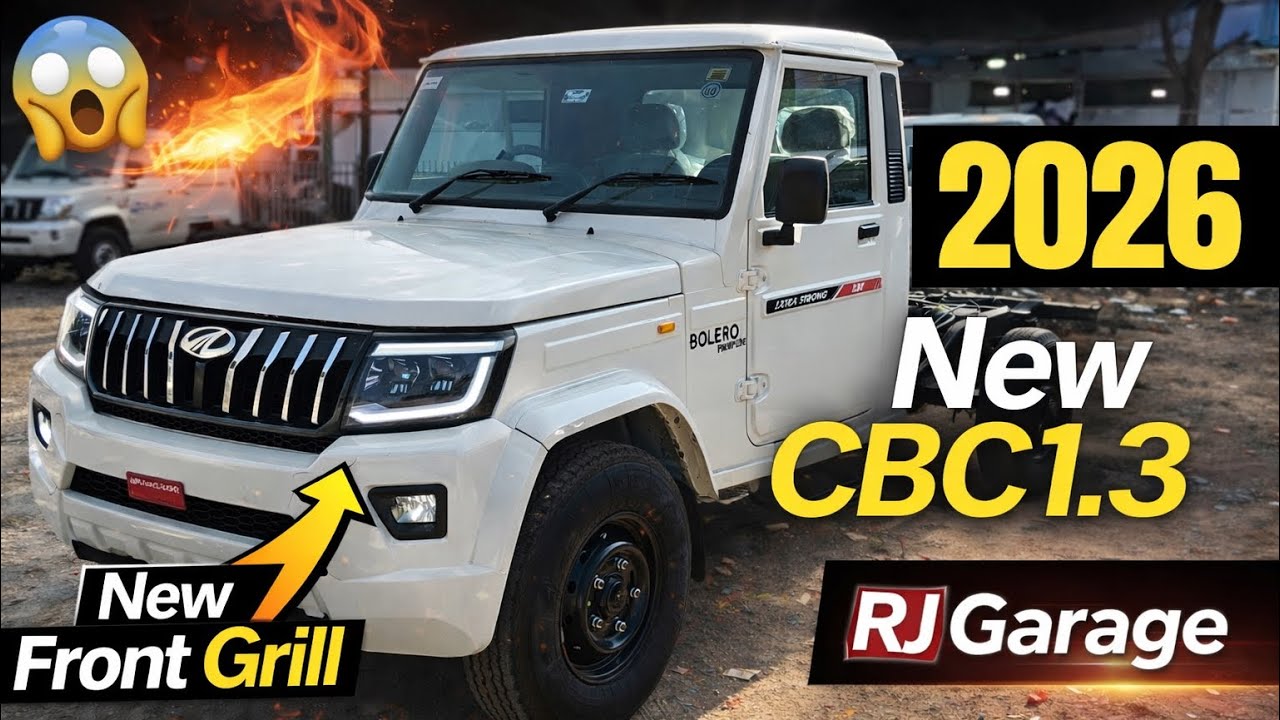 New Mahindra Bolero Pickup 2026 Updated Model 🔥Full Review