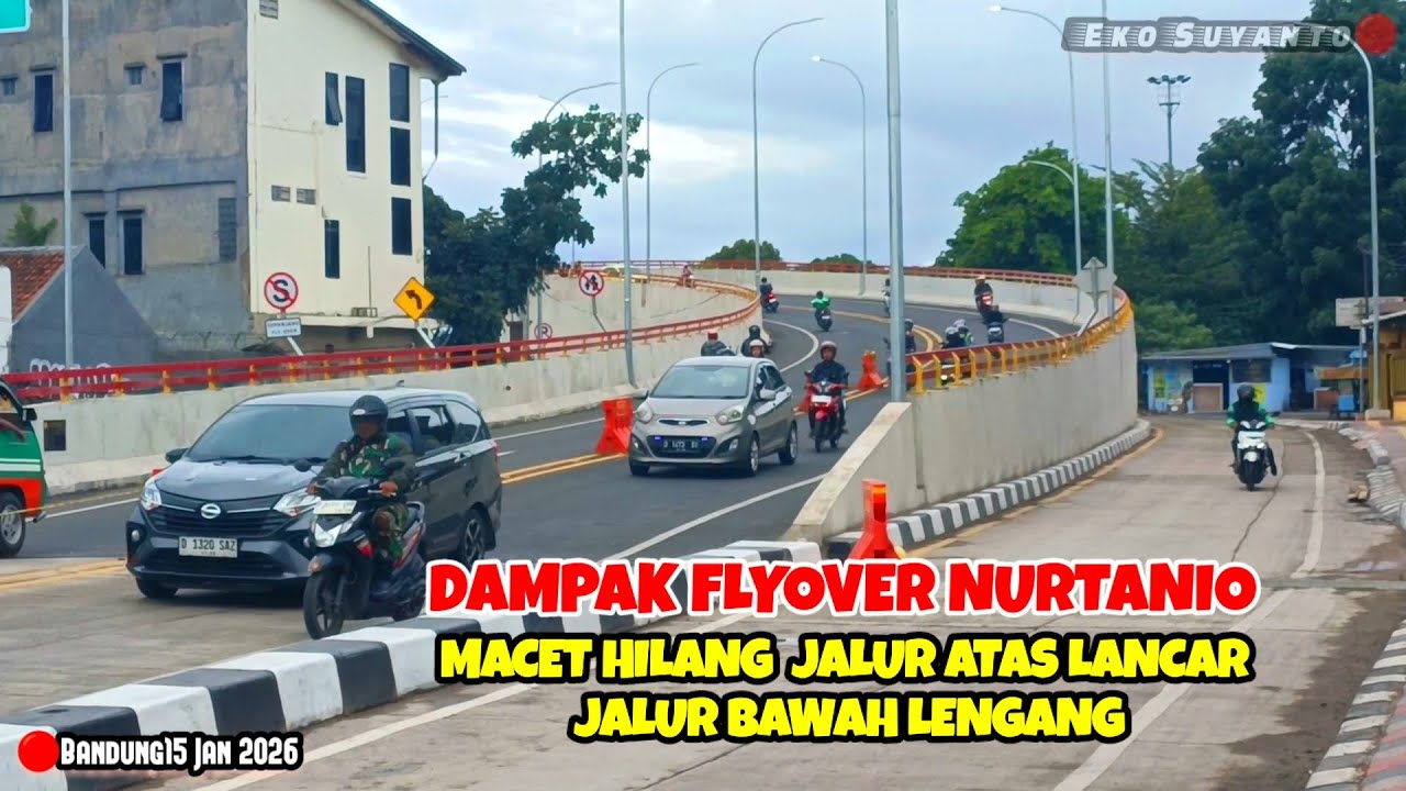 🔴DIPREDIKSI Flyover Nurtanio‼️MACET HILANG Jalur Atas Lancar Jalur Bawah Lengang !Perekonomian pulih