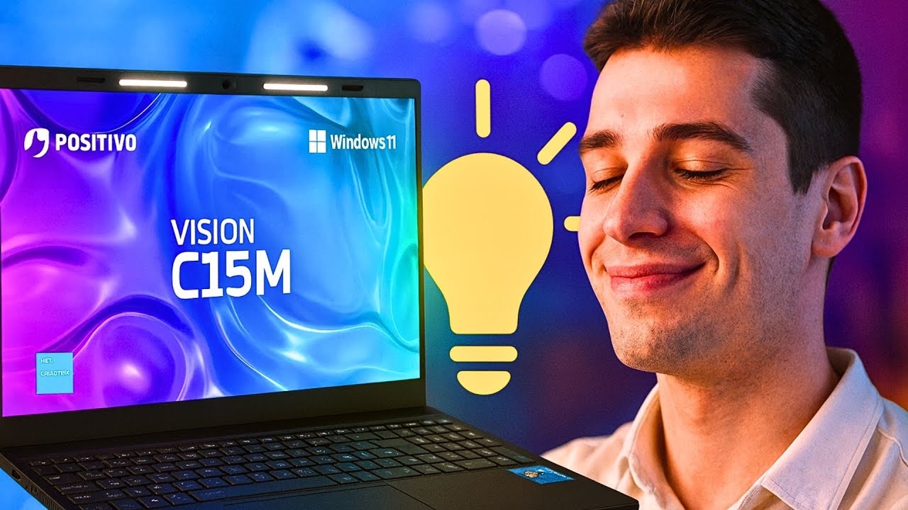 Notebook Positivo Vision C15M - ACHADINHO AMAZON IMPERDÍVEL! 🚀 Minitela & Copilot!