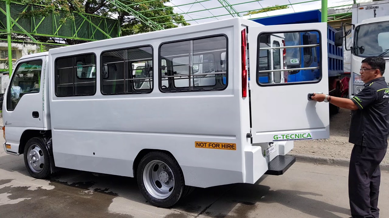 Isuzu Elf NHR,NKR,NLR,NMR,NPR,NQR,QKR Flexitruck