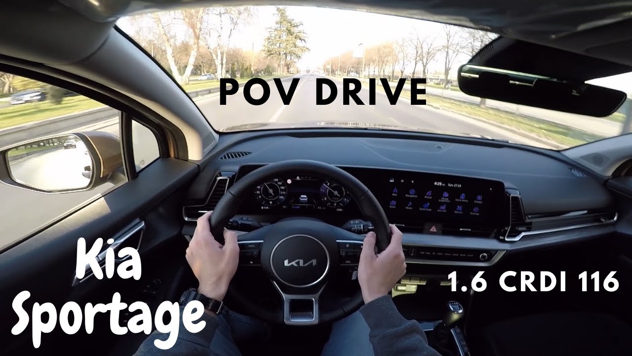 2022 Kia Sportage 1.6 CRDi (116hp) First Edition - POV Drive & Walkaround | Cars by Vik