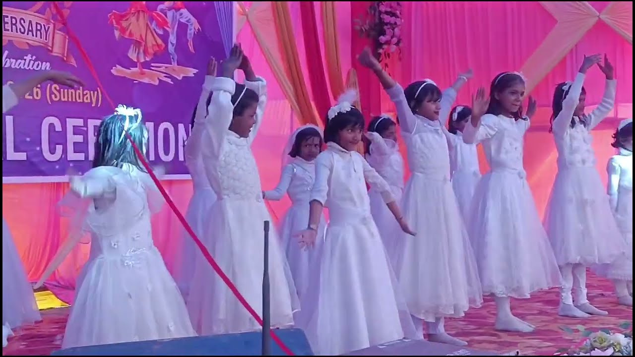 Annual Function Dance 👯 #domchanch #school #kids #kidsdance #dence #viral #explore #function #maa 