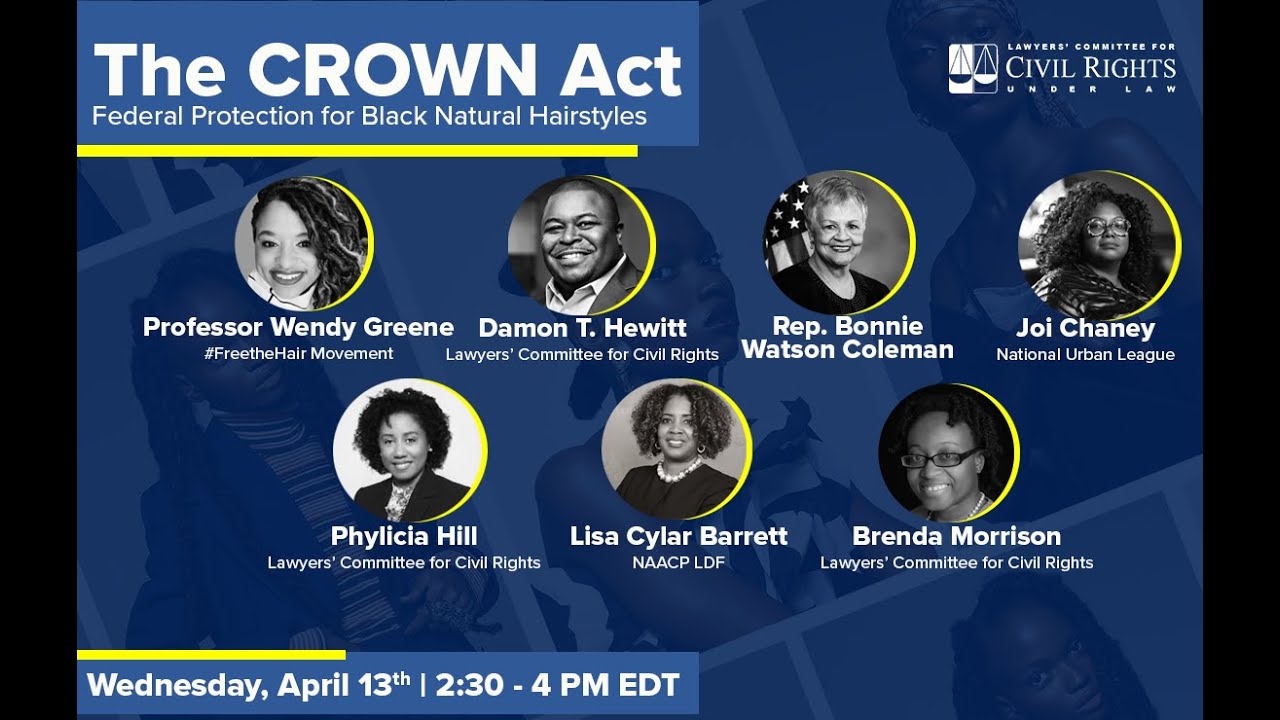 The CROWN Act: Federal Protection for Black Natural Hairstyles