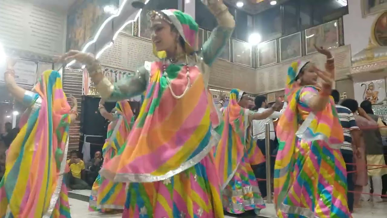 महिला नृत्य #खोले के हनुमान जी मंदिर