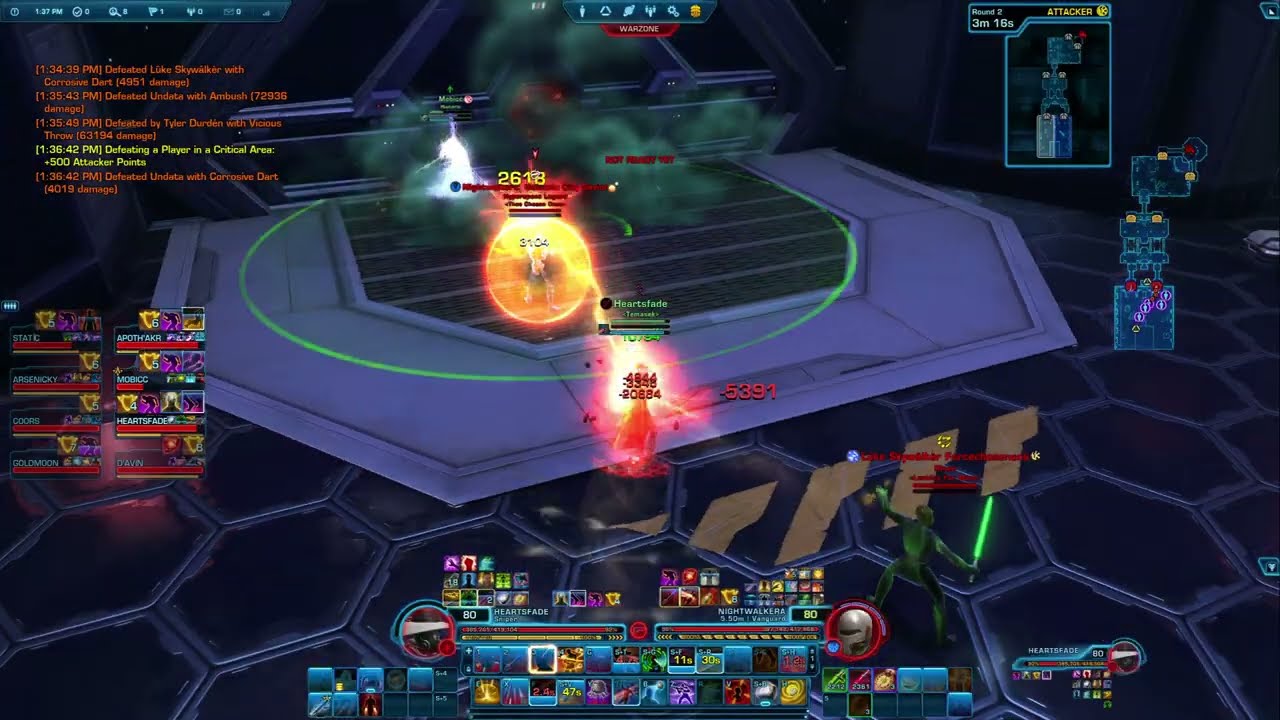 SWTOR Voidstar 06-02-26 Sniper (playing as successful rage bait in a pretty messy match)