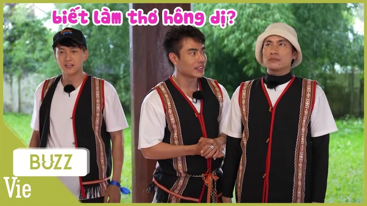 Kiều Minh Tuấn ĐẤU THƠ với Ngô Kiến Huy giành giựt cô gái làng bên Dương Lâm | Uncut 2 Ngày 1 Đêm