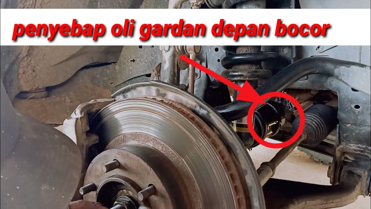 penyebap oli gardan depan Toyota Hilux bocor