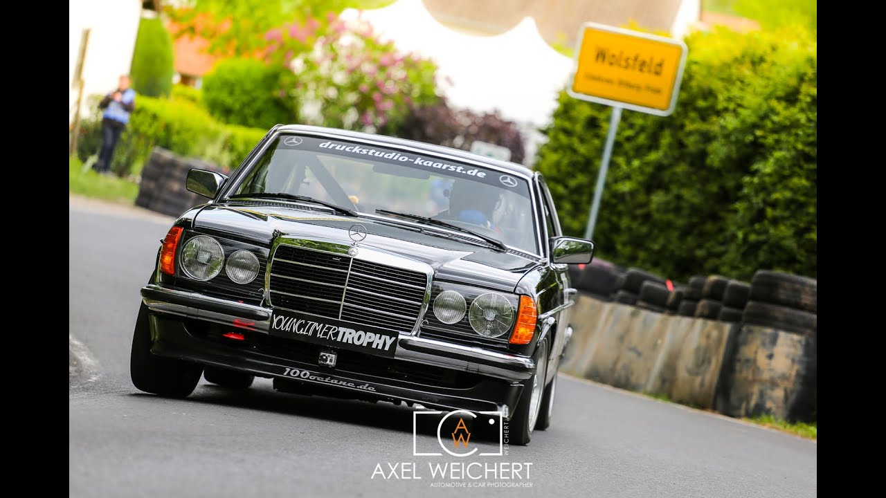 Mercedes W123 280CE - Uwe Pfaar - Wolsfelder Bergrennen 2016