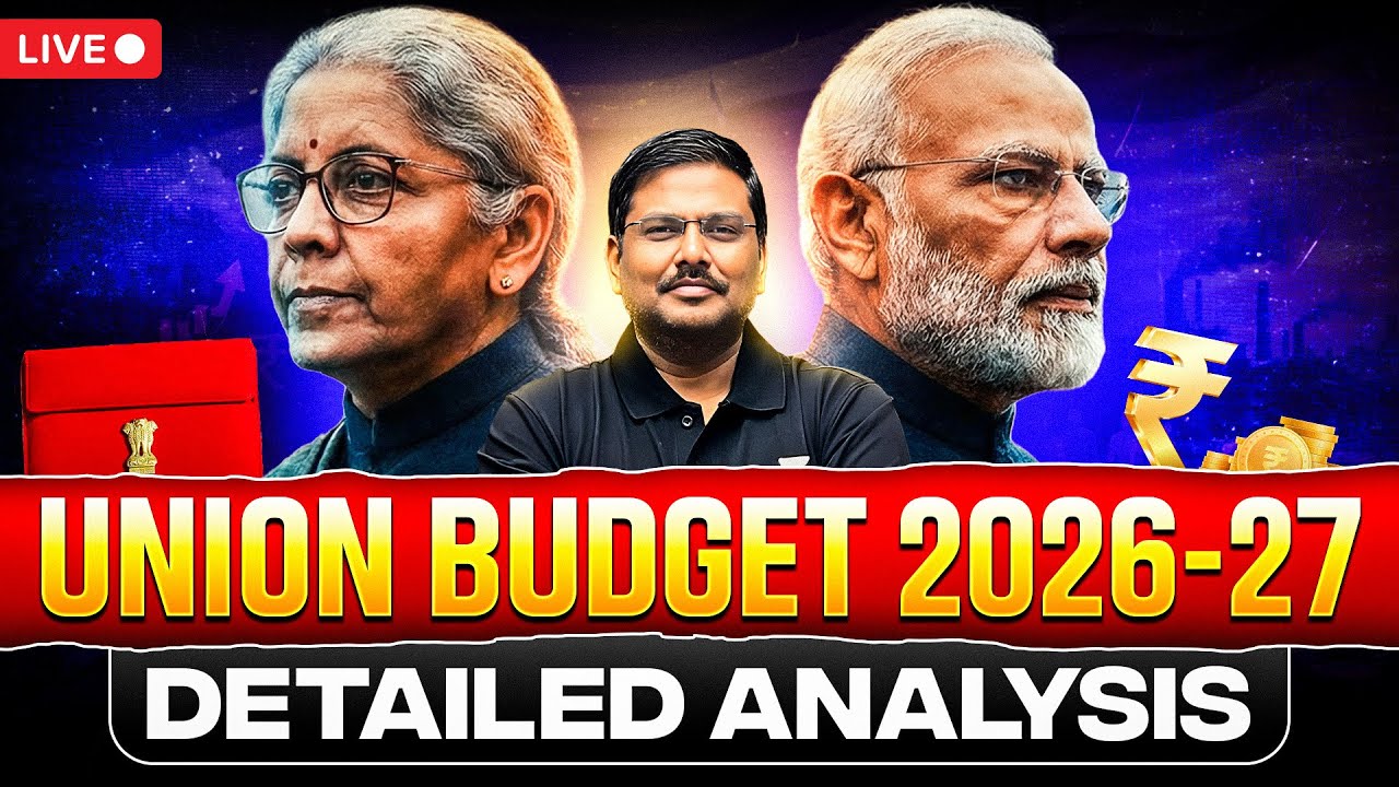 Union Budget of India 2026–27 Explained | Complete Analysis for UPSC Prelims  2026 | Shyam Sir | IAS