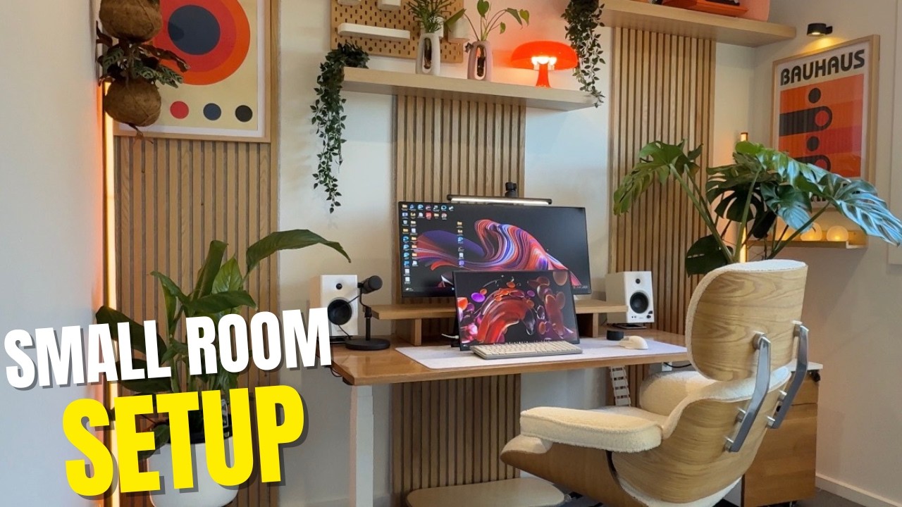 I Designed the Perfect Budget Desk Setup in My Tiny Room