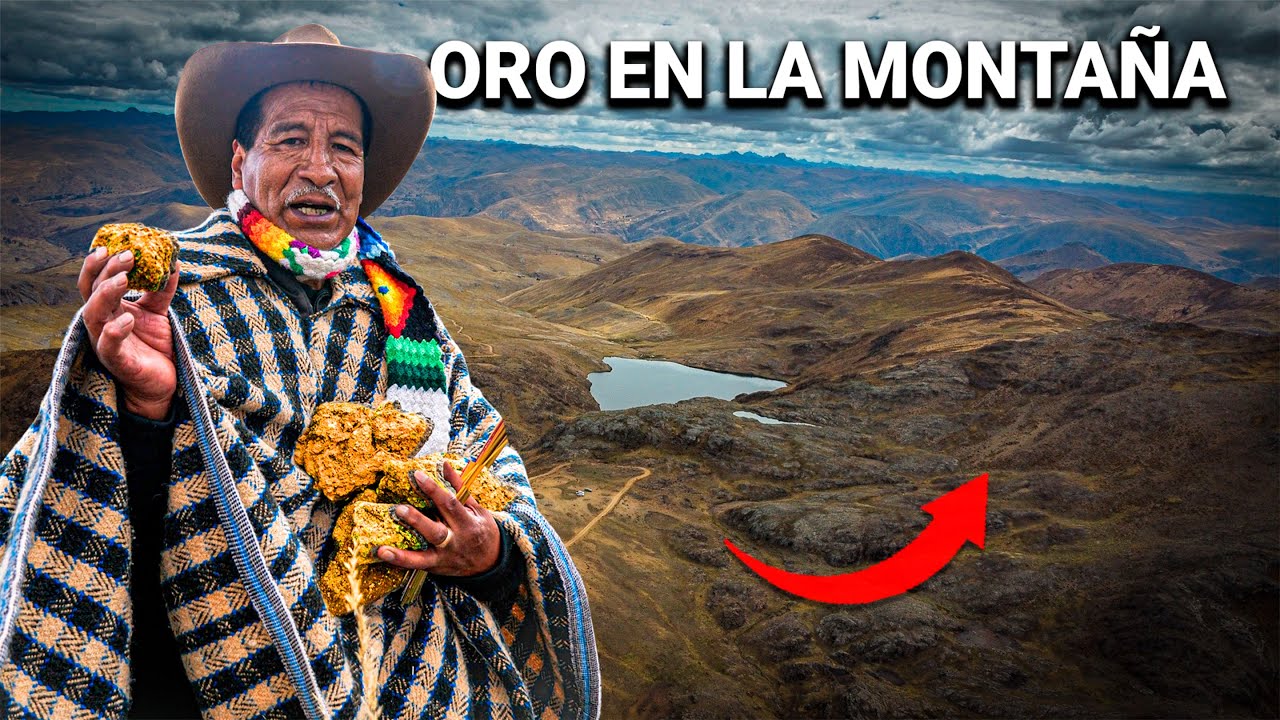 En esta MONTAÑA el ORO está regado en las LADERAS ¿PUEDES creerlo? Un SECRETO increíble en los ANDES