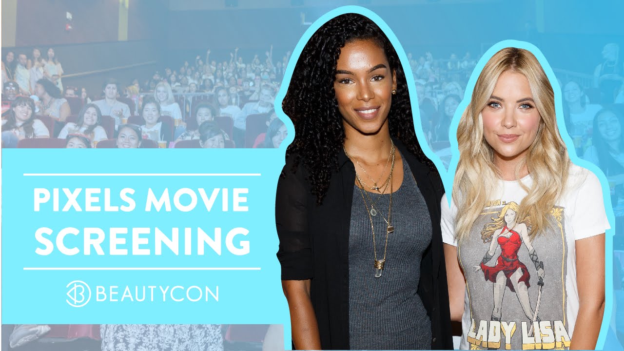 Behind the Scenes with Ashley Benson at the Pixels Movie Screening