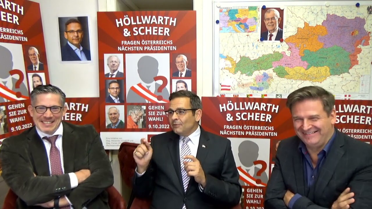 H&ouml;llwarth & Scheer fragen den n&auml;chsten Pr&auml;sidenten - Gerald Grosz