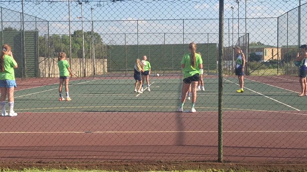 Netball practice