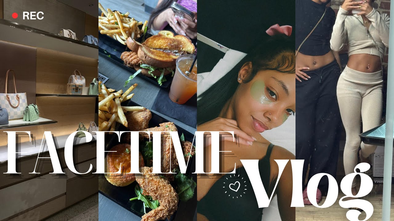 Facetime Vlog| New piercings , Friend Dates , Lost files...
