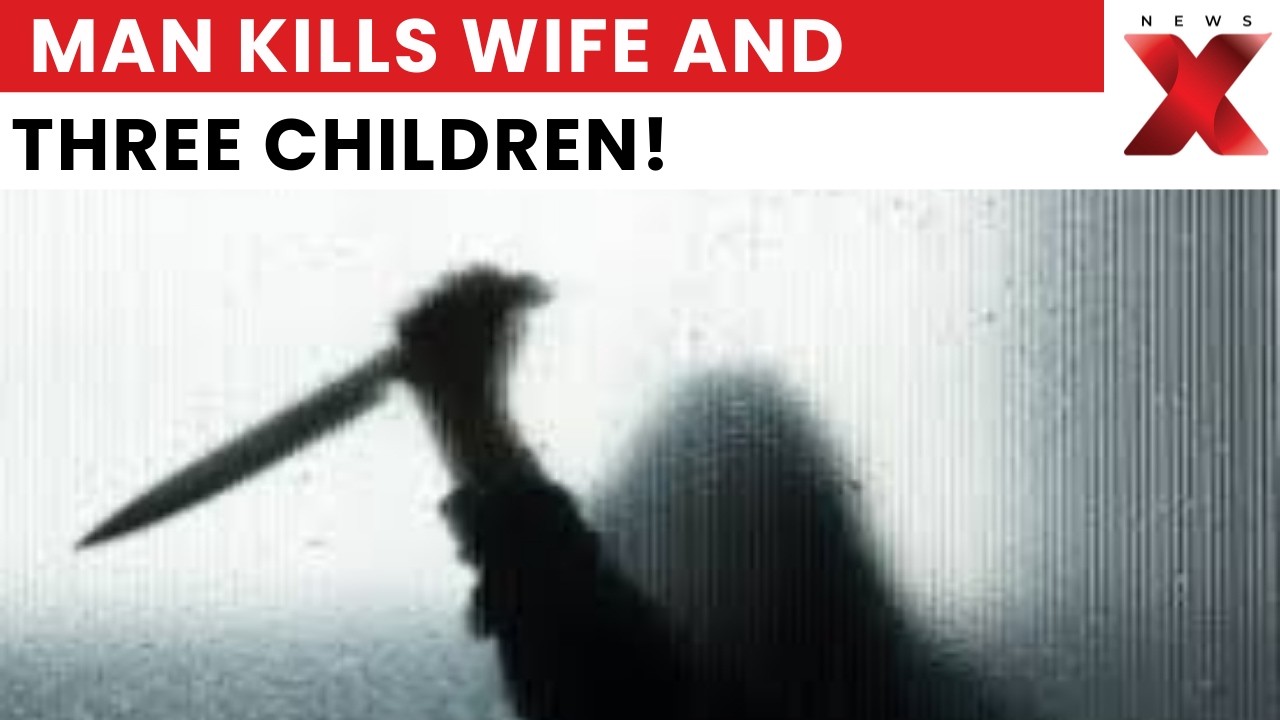 Horror in Delhi! Man Slits Wife and Kids Throats in Brutal Attack | NewsX