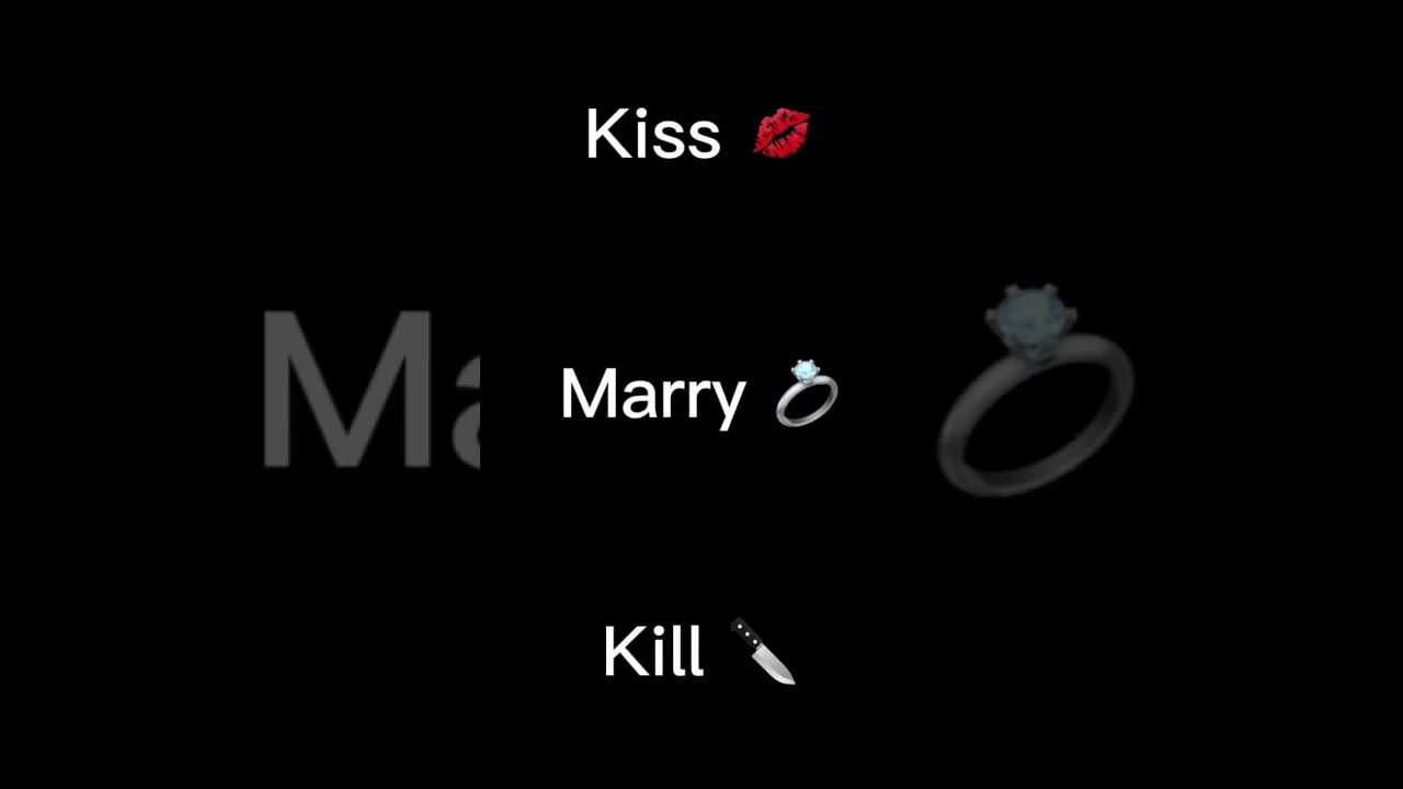 Kiss marry or kill The dragon king&rsquo;s bride