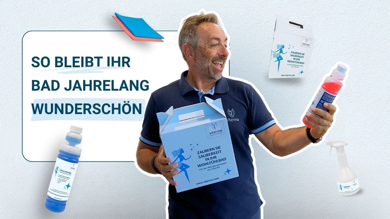 Pflegeleicht & langlebig: So bleibt Ihr Viterma Bad wie neu 🧼✨