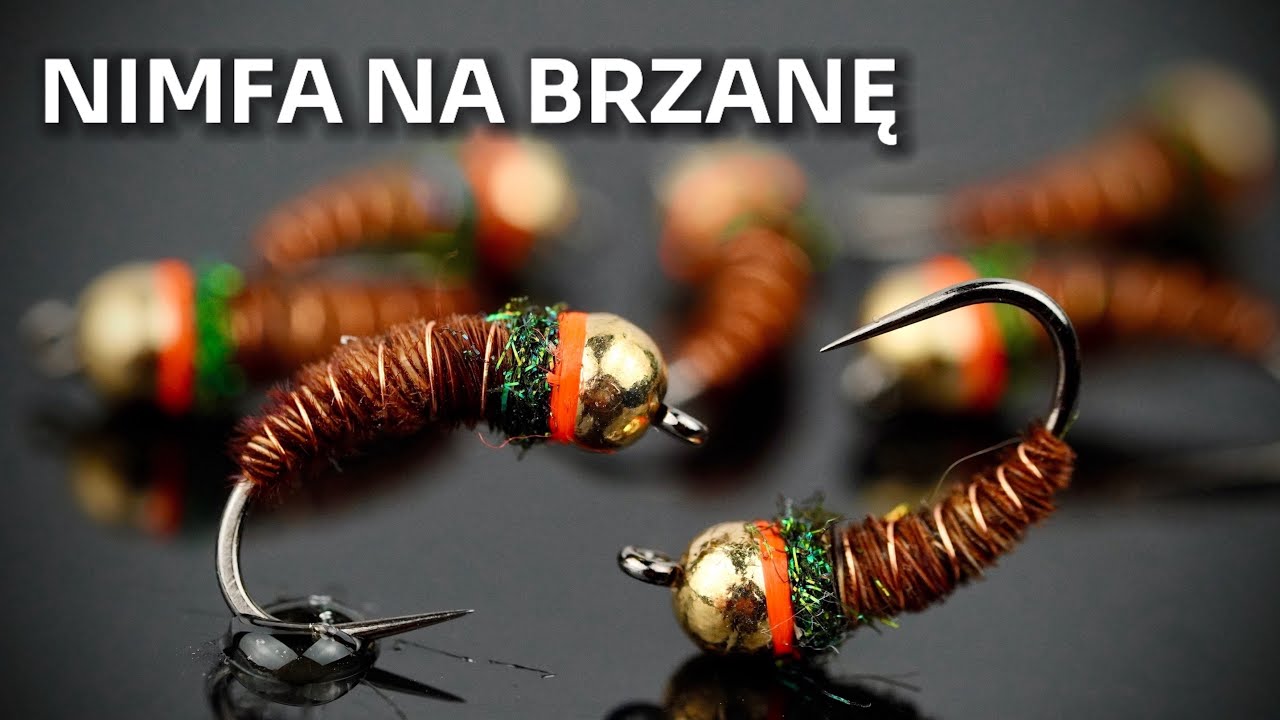 Nimfa Brązka | Nimfa na Brzanę - Nymph for Barbel | Poradnik Muchowy